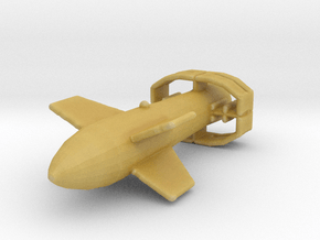 Fritz X Glide Bomb in Tan Fine Detail Plastic: 1:35