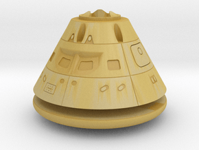 Orion Crew Capsule in Clear Ultra Fine Detail Plastic: 1:250