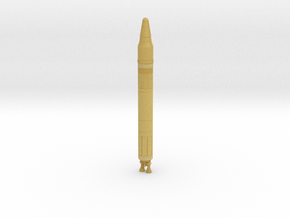 LGM-25C Titan II ICBM in Tan Fine Detail Plastic: 6mm