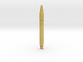 LGM-25C Titan II ICBM in Clear Ultra Fine Detail Plastic: 1:250