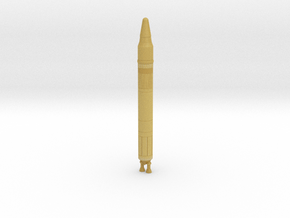 LGM-25C Titan II ICBM in Clear Ultra Fine Detail Plastic: 1:500