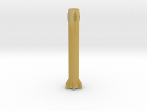 SpaceX BFR Booster in Tan Fine Detail Plastic: 6mm