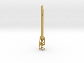 Saturn Launch Escape System in Tan Fine Detail Plastic: 1:64 - S