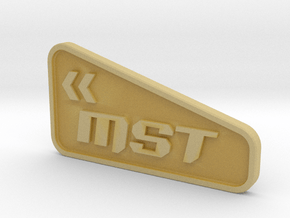 MST rally tower cover left KTM 790 890 ADV in Tan Fine Detail Plastic
