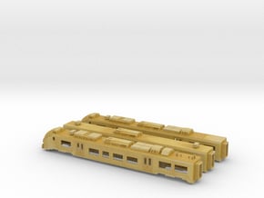 SNCB Desiro AM08 in Clear Ultra Fine Detail Plastic: 1:120 - TT