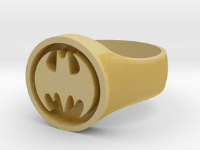 Batman Ring (Large) in Clear Ultra Fine Detail Plastic: 5 / 49