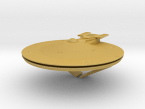 1000 Mars class saucer parts in Tan Fine Detail Plastic