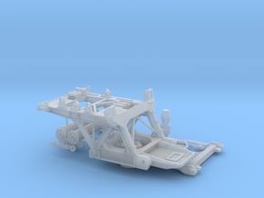 Turmdrehkran Kirow Rapid III-1 - Oberwagen und Win in Clear Ultra Fine Detail Plastic