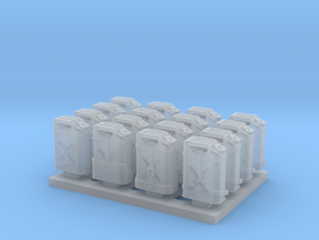 1:72 US Jerry Cans (16x) in Clear Ultra Fine Detail Plastic