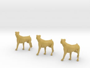 Junkyard Dog in Clear Ultra Fine Detail Plastic: 1:64 - S