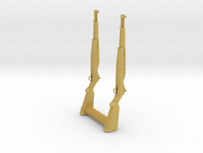 Rifles in Clear Ultra Fine Detail Plastic: 1:160 - N