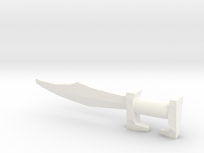 Spartan Sword 300 in White Processed Versatile Plastic