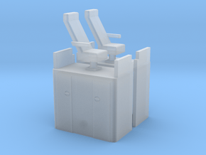 Athearn-cupola-chair in Clear Ultra Fine Detail Plastic