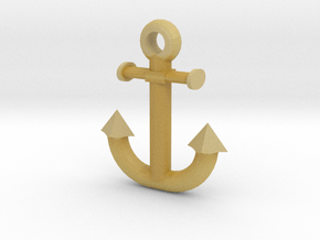 anchor in Tan Fine Detail Plastic
