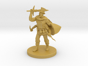 Human Fighter Classy with Undead Grafted Arms in Tan Fine Detail Plastic