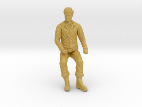 Fantastic Voyage - Dr. Duval - Seated - 1.32 in Tan Fine Detail Plastic