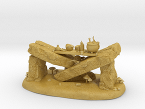 Crumbling Alchemy Altar in Tan Fine Detail Plastic