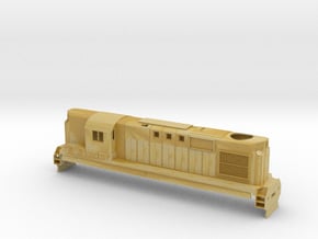 H0 D Alco RSD-16 Diesel Locomotive in Tan Fine Detail Plastic