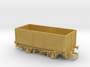 HO/OO 7-Plank Wagon v6 Bachmann Redux in Tan Fine Detail Plastic