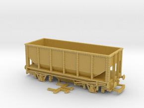 HO/OO Tri-Ang-style Hopper V1 Bachmann in Tan Fine Detail Plastic