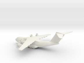 Airbus A400M Grizzly in White Natural Versatile Plastic: 1:500