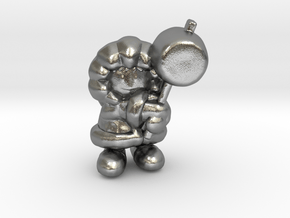 Ice Climber 1/60 miniature for games and rpg in Natural Silver