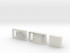 Usb Case Concept Redesign in White Natural Versatile Plastic