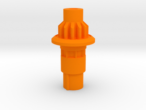 Beyblade X Bit - Flat in Orange Smooth Versatile Plastic