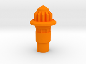 Beyblade X Bit - Needle in Orange Smooth Versatile Plastic