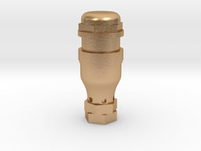 1.6" Scale GE 70 Ton Main Reservoir Safety Valve in Natural Bronze