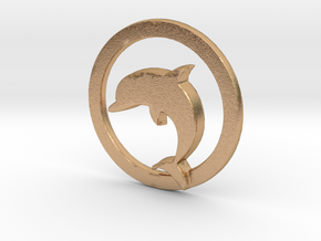 MAKOM COIN OF LOVE in Natural Bronze