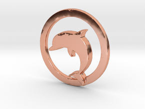 MAKOM COIN OF LOVE in Polished Copper