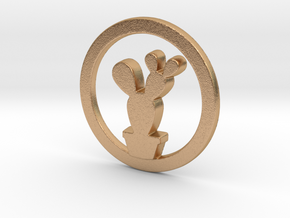 MAKOM COIN OF LOVE in Natural Bronze