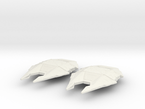 Suliban Cruiser (ENT) 1/2500 Attack Wing x2 in White Natural Versatile Plastic
