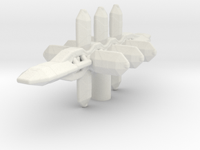 Suliban Freighter 1/7000 Attack Wing in White Natural Versatile Plastic