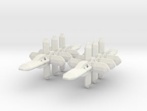Suliban Freighter 1/7000 x2 in White Natural Versatile Plastic