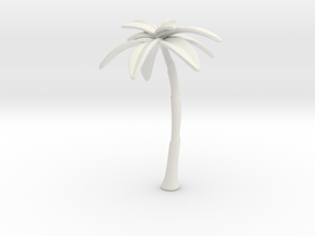 Gilligan's Island - Mini Palm Tree in White Natural Versatile Plastic