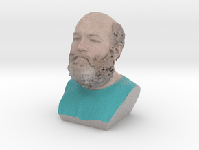 Nigels beardy heed bust in Matte High Definition Full Color