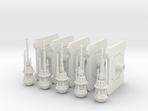 SW tokens and satellites pack v01 in White Natural Versatile Plastic