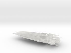 Nietszchean Cruiser / 5cm - 2in in Clear Ultra Fine Detail Plastic