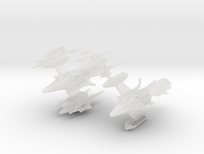 Swarm Command Ship 1/350 x2 in Clear Ultra Fine Detail Plastic