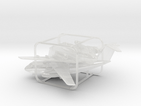 Kawasaki C-1 in Clear Ultra Fine Detail Plastic: 1:600