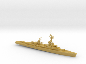 1/500 Scale Forrest Sherman ASW Destroyer in Tan Fine Detail Plastic