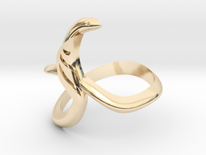 Pet Snake in 14k Gold Plated Brass: 5 / 49