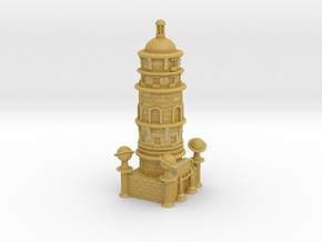Heroes of Might and Magic 3 Mage Guild Tower in Tan Fine Detail Plastic