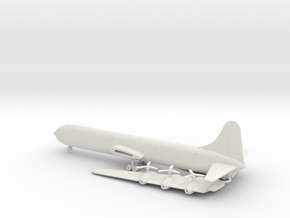 Convair XC-99 in White Natural Versatile Plastic: 6mm