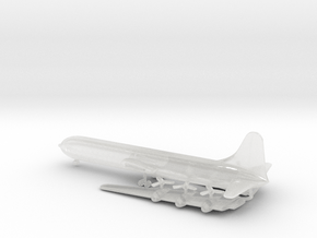 Convair XC-99 in Clear Ultra Fine Detail Plastic: 1:700
