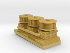 Engine for FMS Smasher  in Tan Fine Detail Plastic