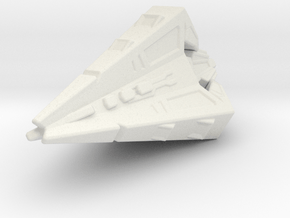 Tholian Widow 1/1400 Attack Wing in White Natural Versatile Plastic