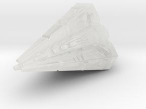 Tholian Widow 1/1400 Attack Wing in Clear Ultra Fine Detail Plastic